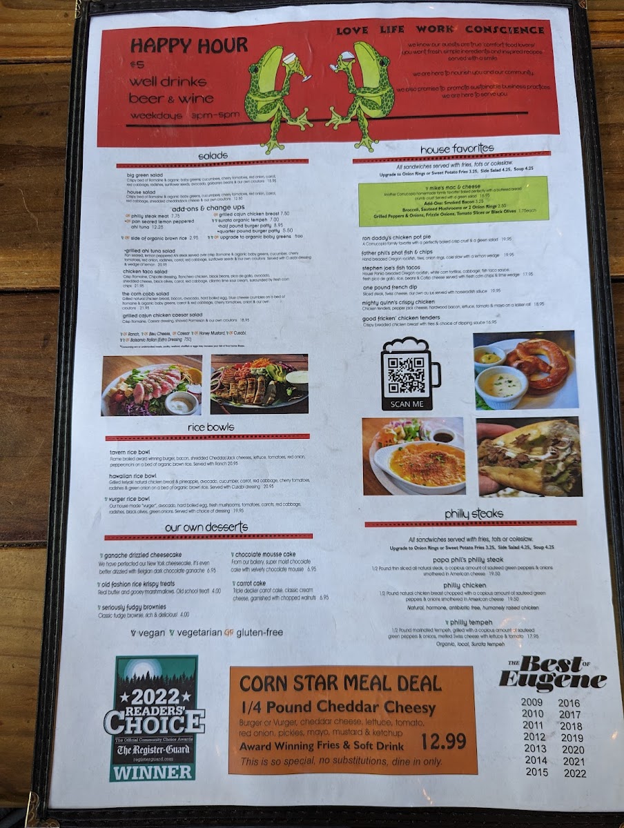 Cornucopia Restaurant Menu - Image 4